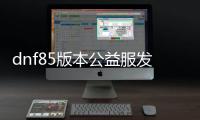 dnf85版本公益服发布网游戏发展史（dnf86版本公益服发布网）